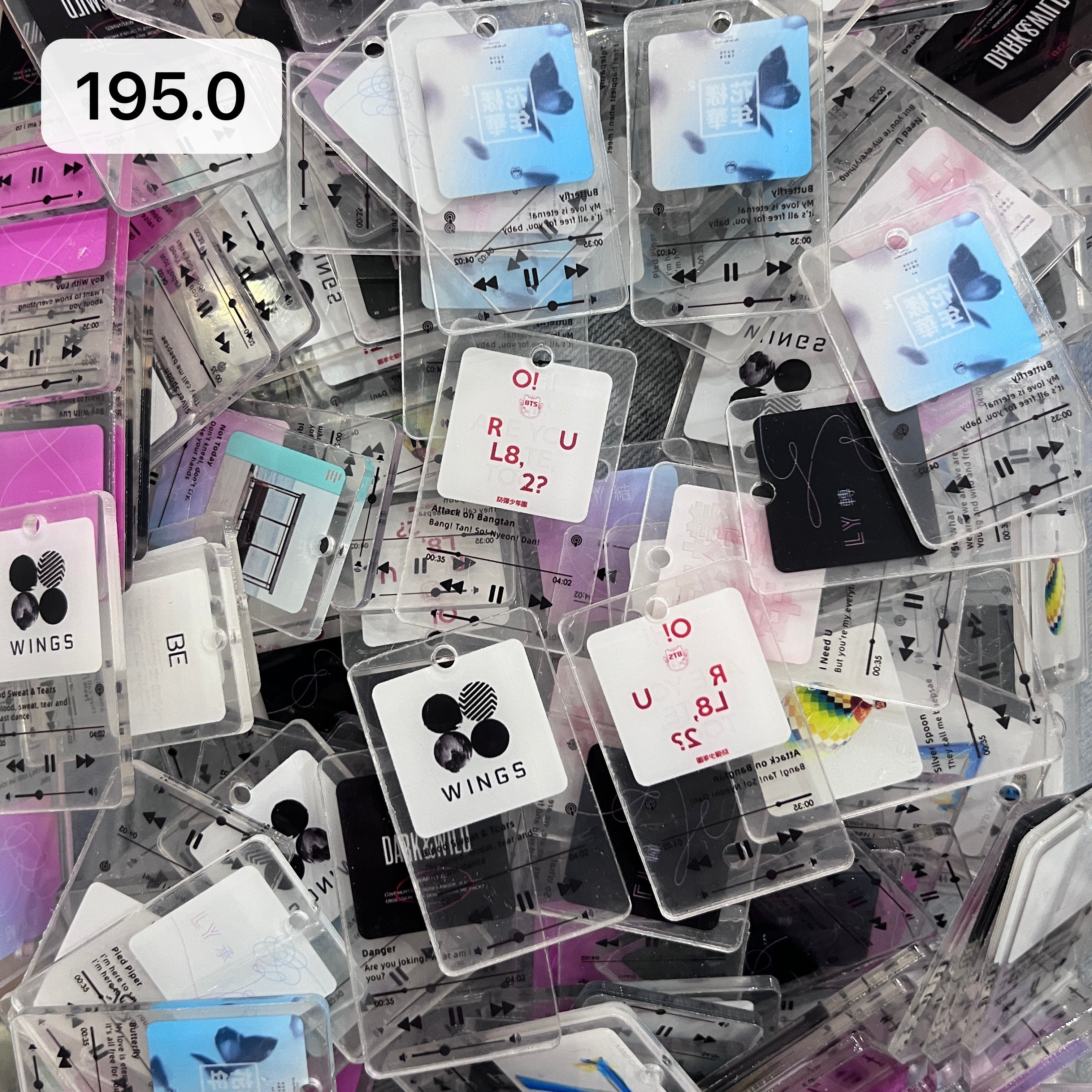 【195.0】for ARMY- OT7 DIY Acrylic Keychain  –Acrylic charm for K-pop Concert Freebies (Preorder 5 Days)， keychain-accessories-beads-acrylic for DIY