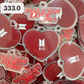 【333.0】for ARMY- OT7 DIY Acrylic Keychain  –Acrylic charm for K-pop Concert Freebies (Preorder 5 Days)， keychain-accessories-beads-acrylic for DIY