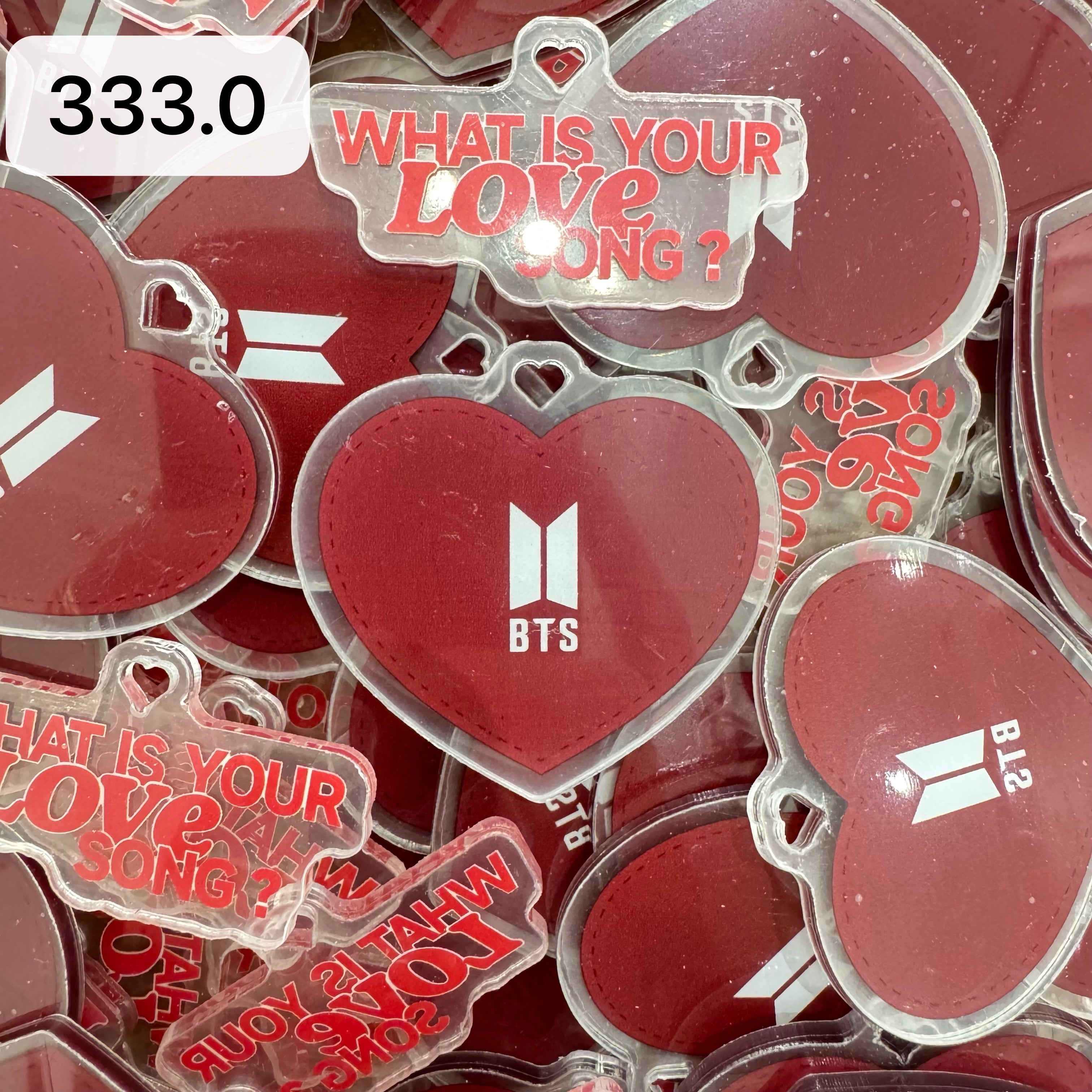 【333.0】for ARMY- OT7 DIY Acrylic Keychain  –Acrylic charm for K-pop Concert Freebies (Preorder 5 Days)， keychain-accessories-beads-acrylic for DIY