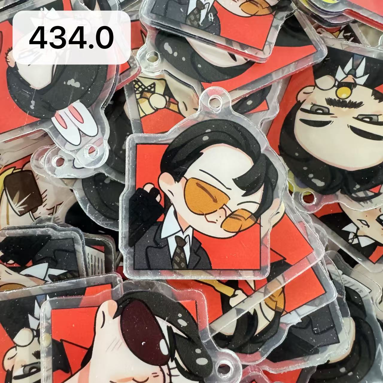 【434.0】for ARMY- OT7 DIY Acrylic Keychain  –Acrylic charm for K-pop Concert Freebies (Preorder 5 Days)， keychain-accessories-beads-acrylic for DIY