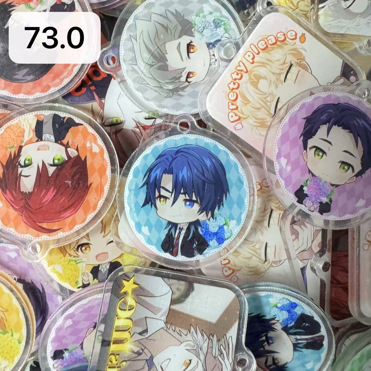 【73.0】Enhypen Fan-Made DIY Acrylic Keychain – K-pop Concert Freebies (Preorder 5 Days) | keychain-accessories-beads-acrylic for DIY
