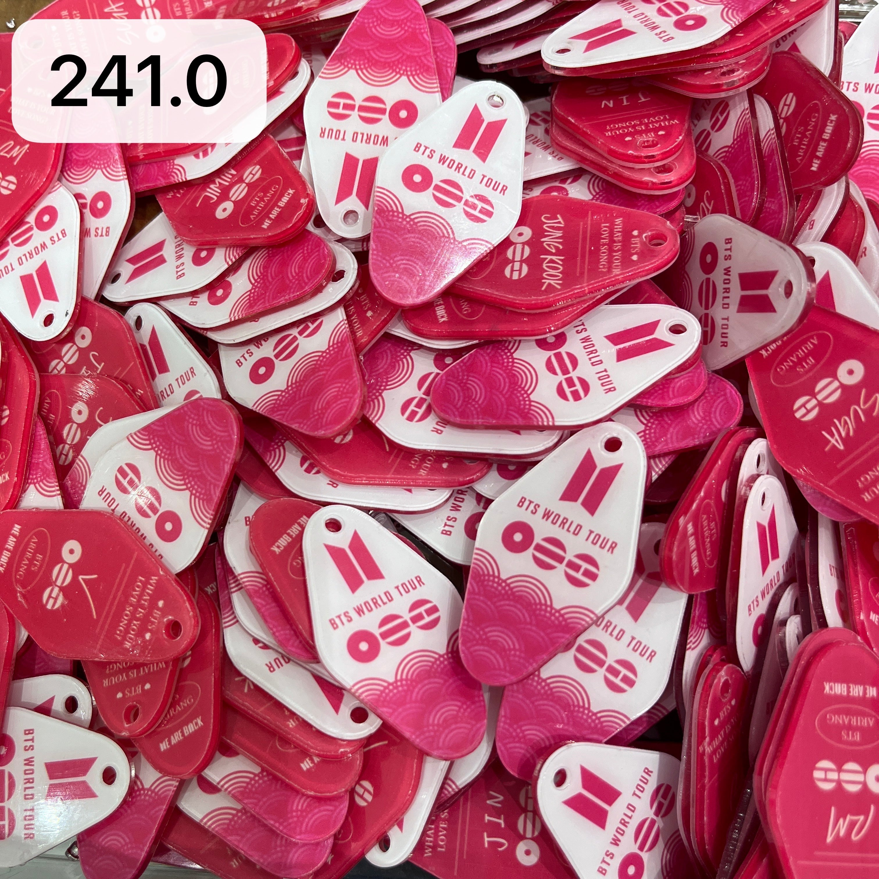 【241.0】for ARMY arirang- OT7 DIY Acrylic Keychain  –Acrylic charm for K-pop Concert Freebies (Preorder 5 Days)， keychain-accessories-beads-acrylic for DIY