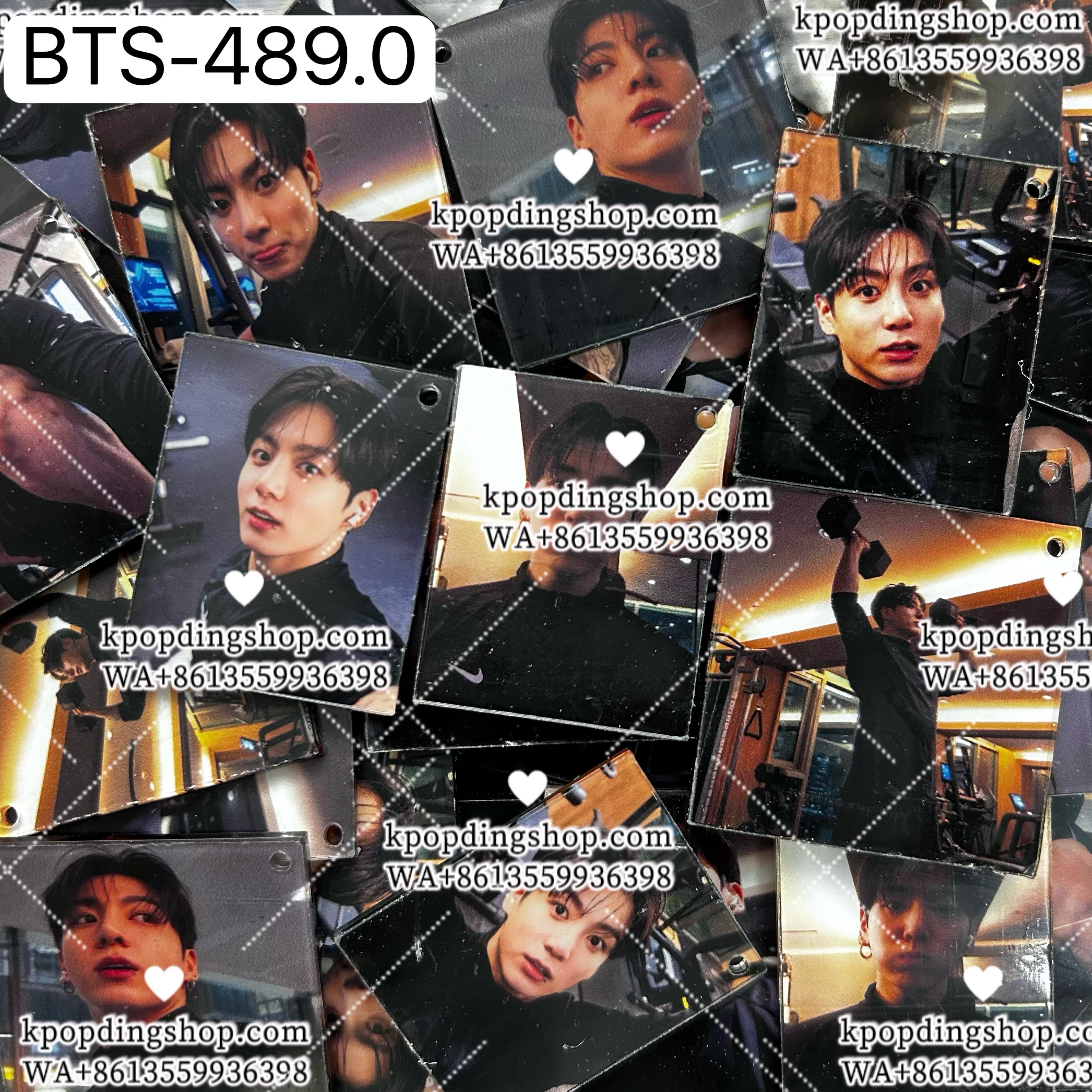【489.0】for ARMY- OT7 DIY Acrylic Keychain  –Acrylic charm for K-pop Concert Freebies (Preorder 5 Days)， keychain-accessories-beads-acrylic for DIY