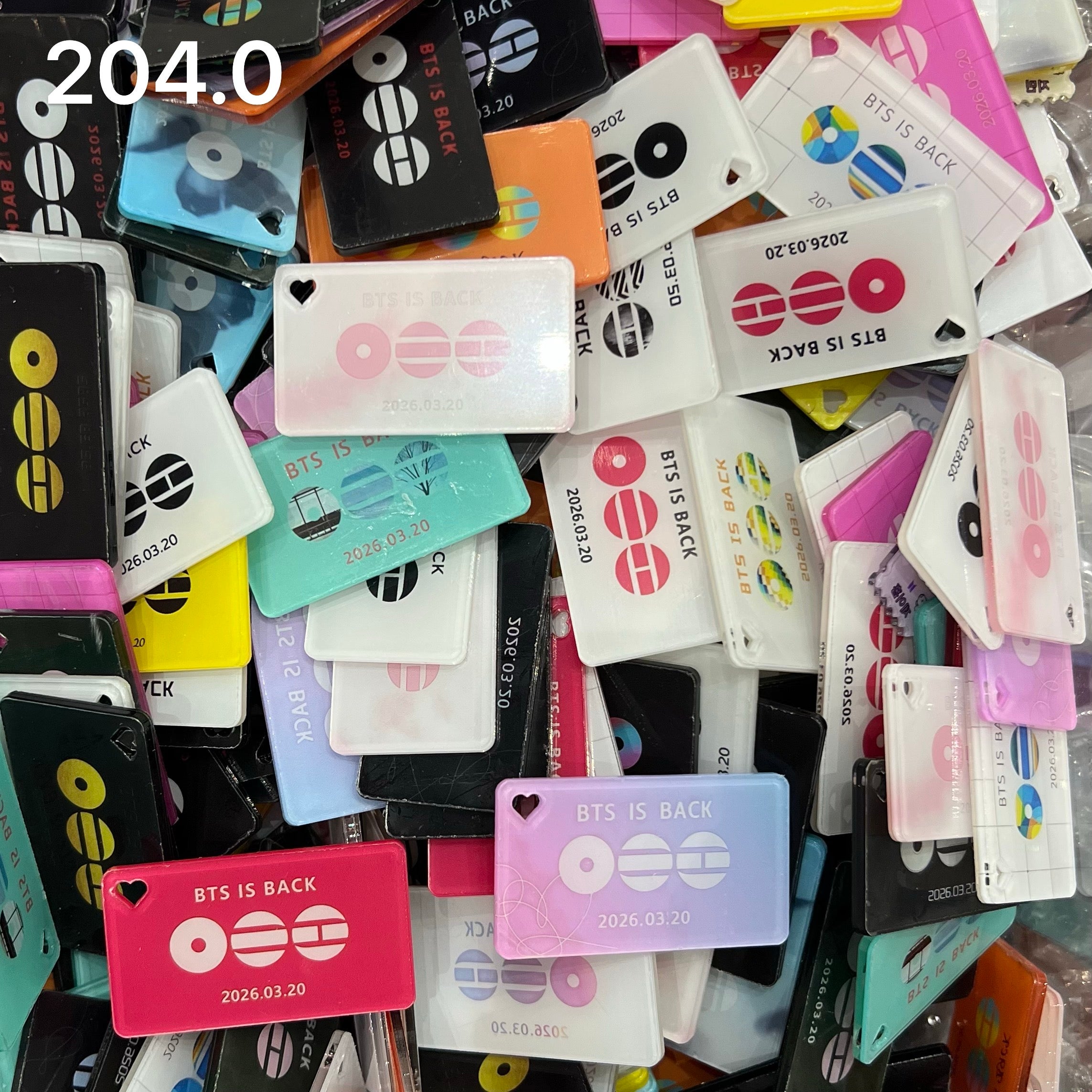 【204】for ARMY-OT7 DIY Acrylic Keychain–Acrylic charm for K-pop Concert Freebies (Preorder 5 Days)，keychain-accessories-beads for DIY