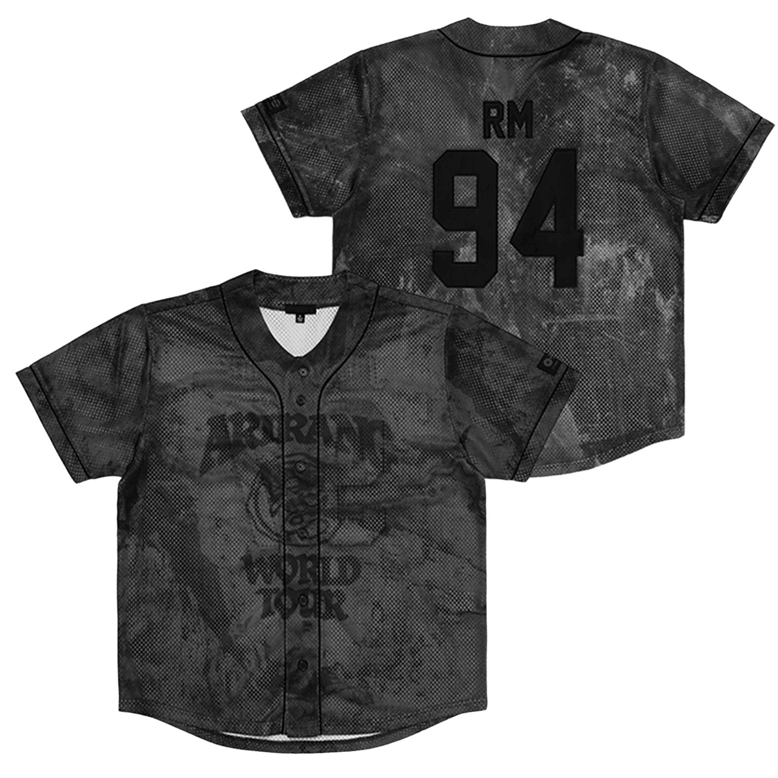BTS OT7 Jersey Shirt Fan-Made | Concert Outfit ARMY Stadium Wear KPOP Unofficial Top