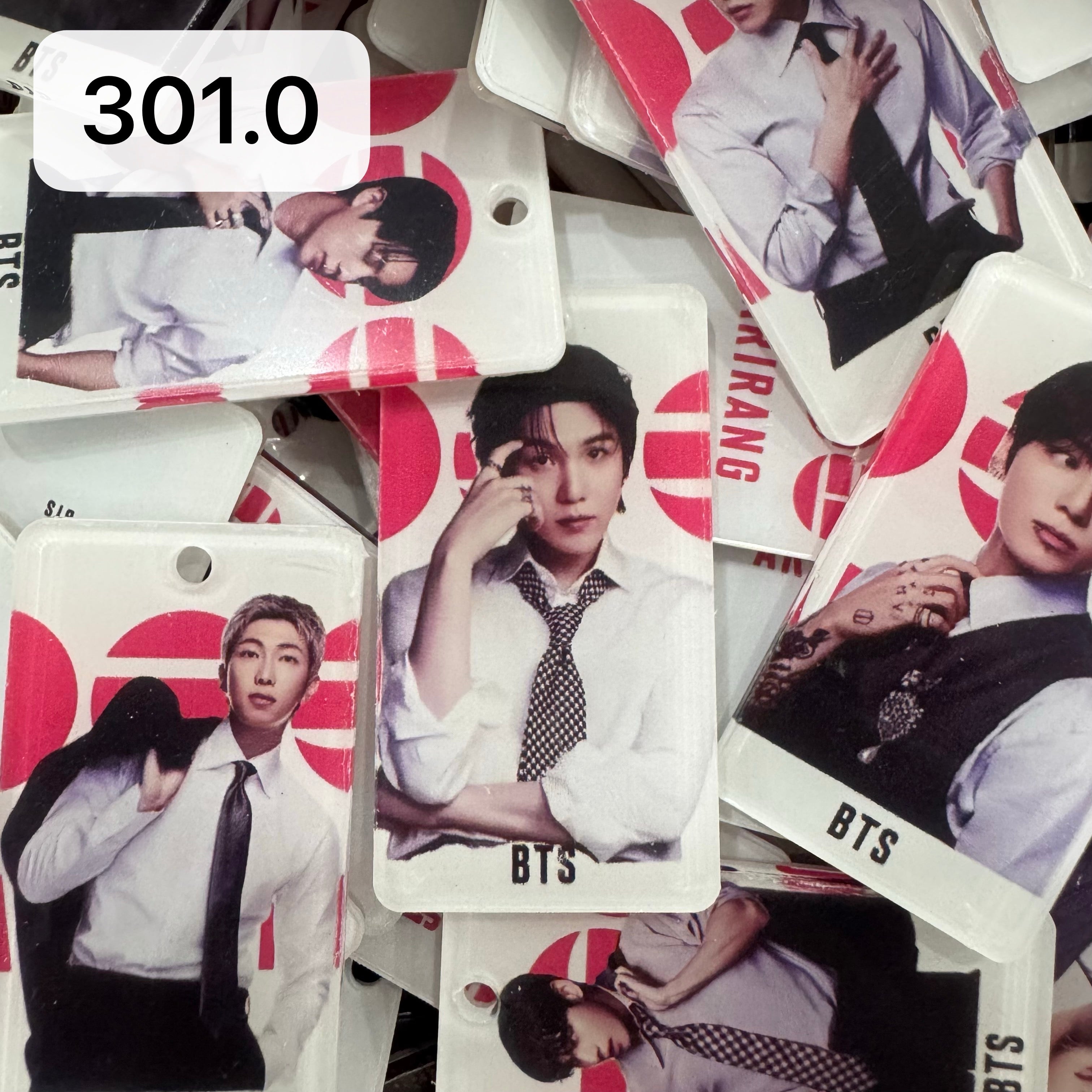 【301.0】for ARMY- OT7 DIY Acrylic Keychain  –Acrylic charm for K-pop Concert Freebies (Preorder 5 Days)， keychain-accessories-beads-acrylic for DIY