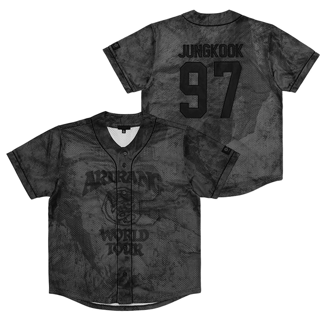 BTS OT7 Jersey Shirt Fan-Made | Concert Outfit ARMY Stadium Wear KPOP Unofficial Top