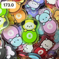 【Cartoon173.0】for ARMY- OT7 DIY Acrylic Keychain  –Acrylic charm for K-pop Concert Freebies (Preorder 5 Days)， keychain-accessories-beads-acrylic for DIY