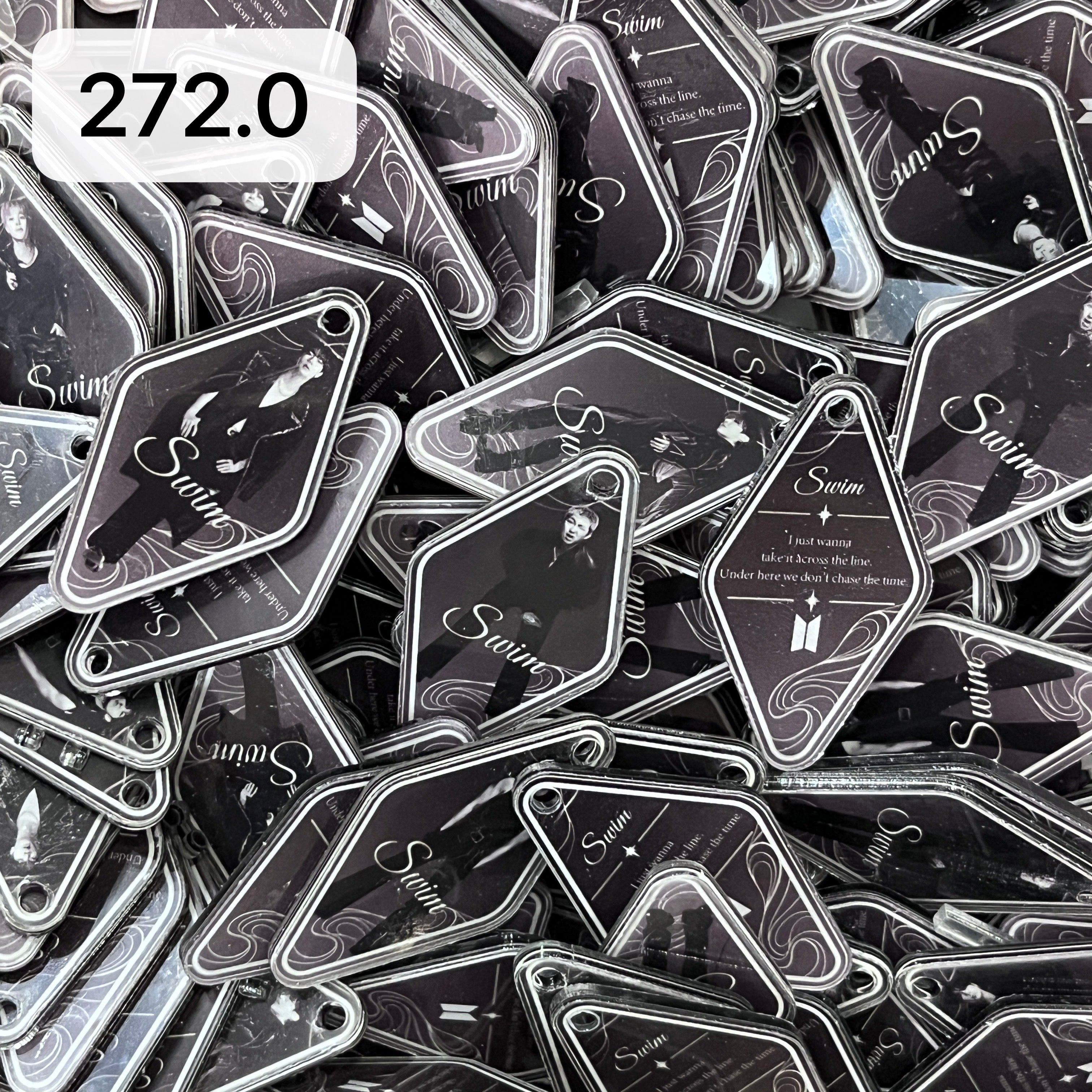 【272.0】for ARMY-SIWM OT7 DIY Acrylic Keychain  –Acrylic charm for K-pop Concert Freebies (Preorder 5 Days)， keychain-accessories-beads-acrylic for DIY