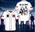 BTS OT7 Jersey Shirt Fan-Made | Concert Outfit ARMY Stadium Wear KPOP Unofficial Top