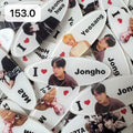 【153.0】For ATINY – OT8 DIY Acrylic Charm for K-pop Keychain – Acrylic Concert Freebies (Preorder 5 Days), Keychain Accessories Beads Acrylic for DIY