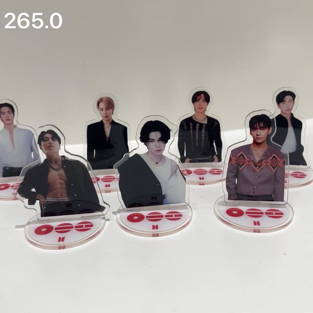 【265.0】STANDEES for ARMY-arirang OT7 DIY Acrylic Keychain  –Acrylic charm for K-pop Concert Freebies (Preorder 5 Days)， keychain-accessories-beads-acrylic for DIY