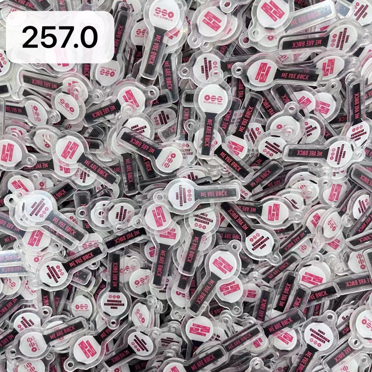 【257.0】for ARMY-arirang OT7 DIY Acrylic Keychain  –Acrylic charm for K-pop Concert Freebies (Preorder 5 Days)， keychain-accessories-beads-acrylic for DIY