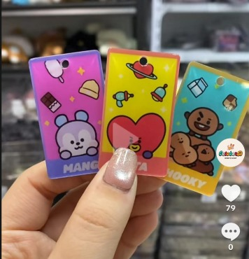 【Cartoon89.0】for ARMY - OT7 DIY Acrylic Keychain –Acrylic charm for K-pop Concert Freebies (Preorder 5 Days)，keychain-accessories-beads for DIY