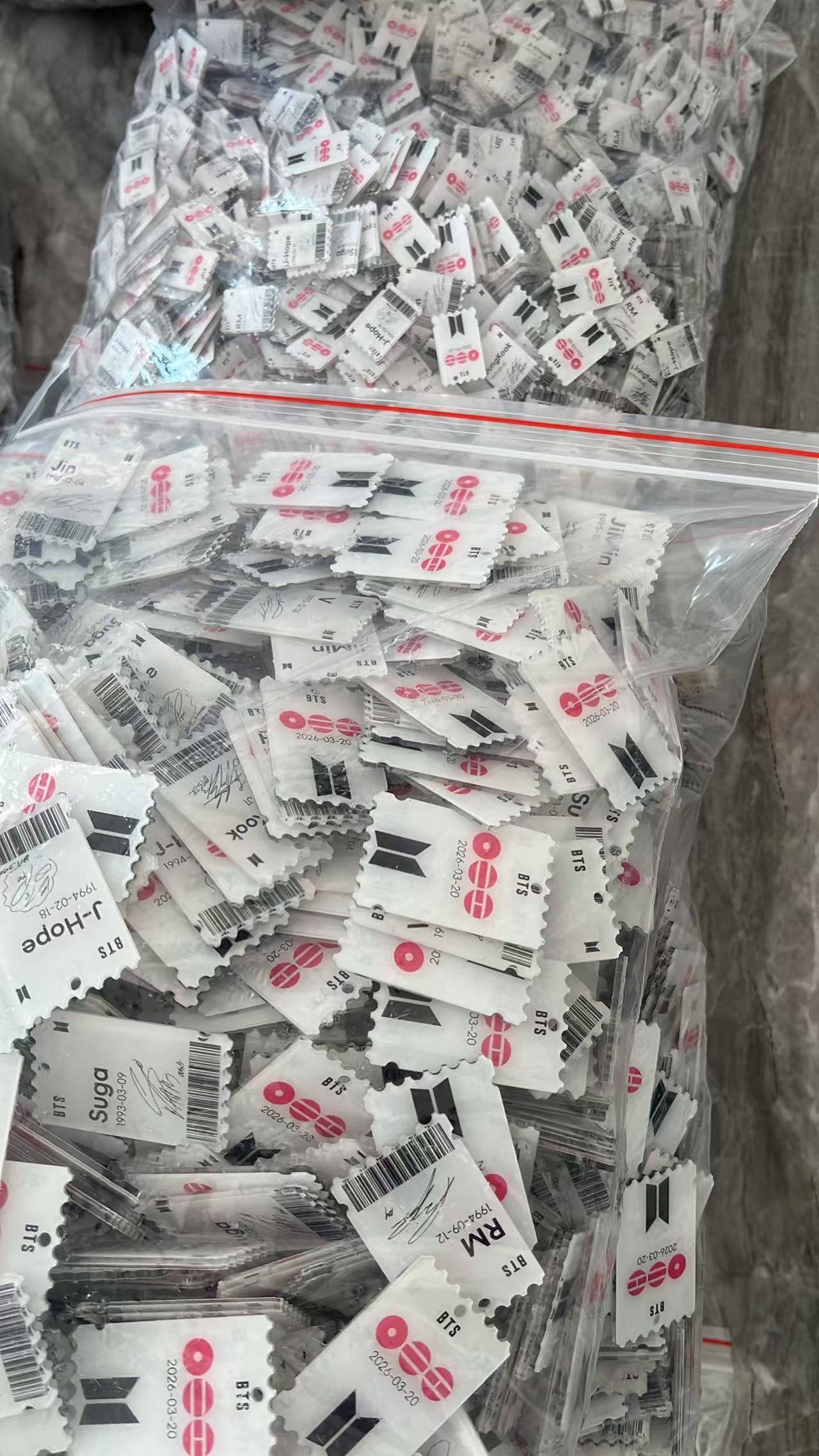 【188】arirang tickets for ARMY -OT7 DIY Acrylic Keychain– Acrylic charm for K-pop Concert Freebies (Preorder 5 Days)，keychain-accessories-beads for DIY