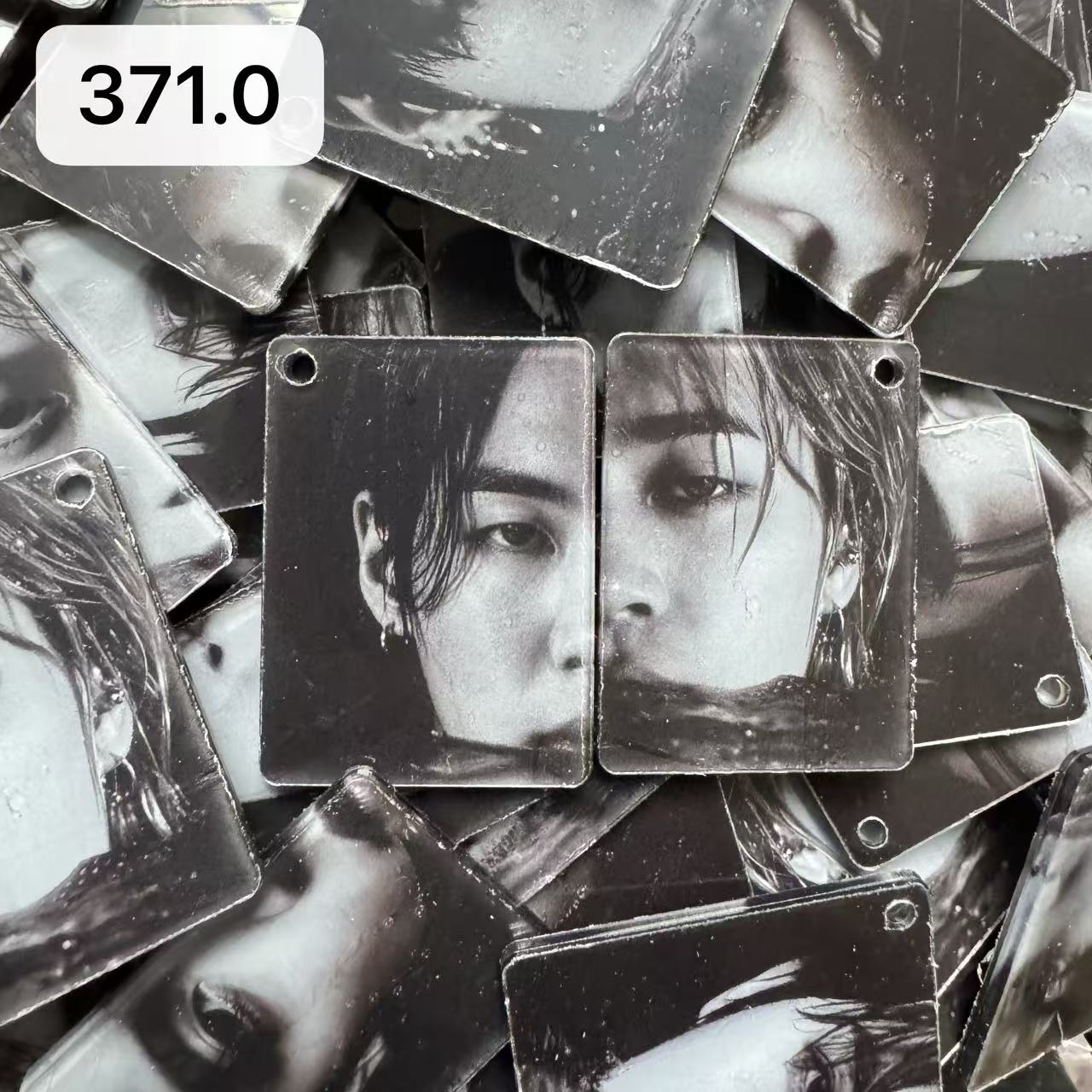 【371.0】for ARMY- OT7 DIY Acrylic Keychain  –Acrylic charm for K-pop Concert Freebies (Preorder 5 Days)， keychain-accessories-beads-acrylic for DIY