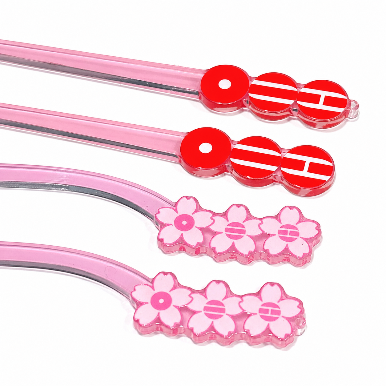 【Hair pins 】BTS ARIRANG Fanmade Acrylic Hair Stick – Kpop Pink Korean Inspired Hair Pin Accessory