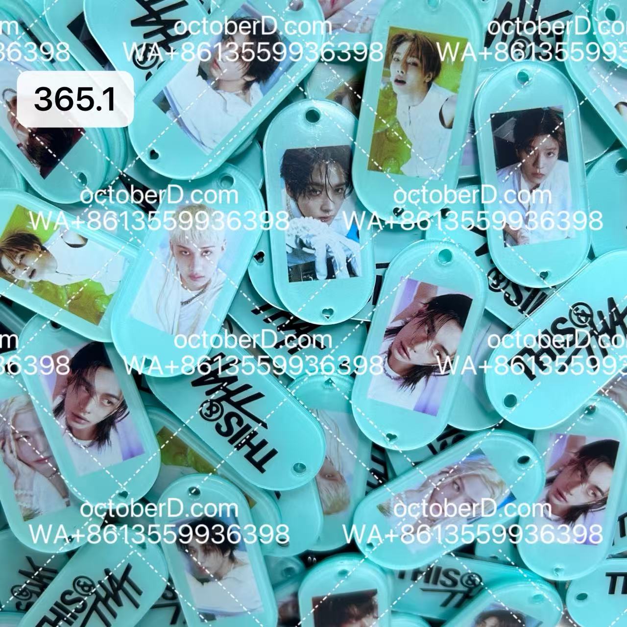 【365.0】for STAY - OT8 K-pop Inspired Acrylic Keychain – Fan-made Character Style Acrylic Charm for Stray Kids Fandom, Kpop Merch Collectible, DIY Concert Freebies (Preorder 5 Days), Kpop Keychain Accessories for DIY
